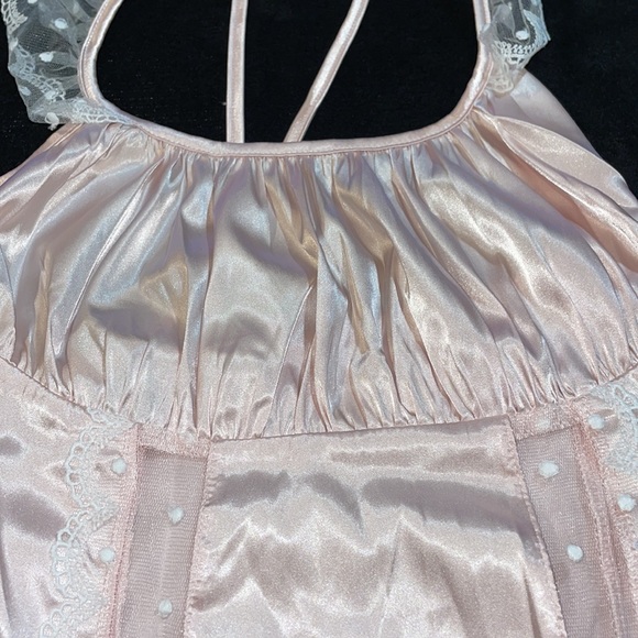 Elegant Spaghetti Straps Rose Pink Sheath Satin Long Party Dress, DP3794 main image 1